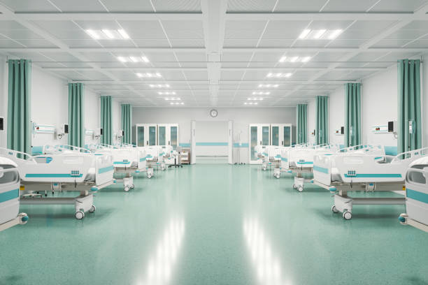 istock Patient Room In A Modern Hospital 1339087625