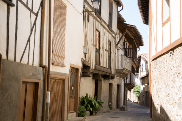 istock Street Scene in Sequeros, Salamanca 1339097417