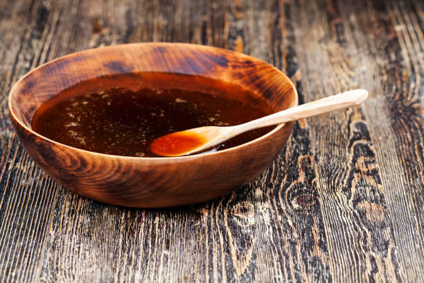 natural viscous honey, which is produced by honey bees, honey is packaged and used in food because it contains a large amount of carbohydrates and is useful for human health