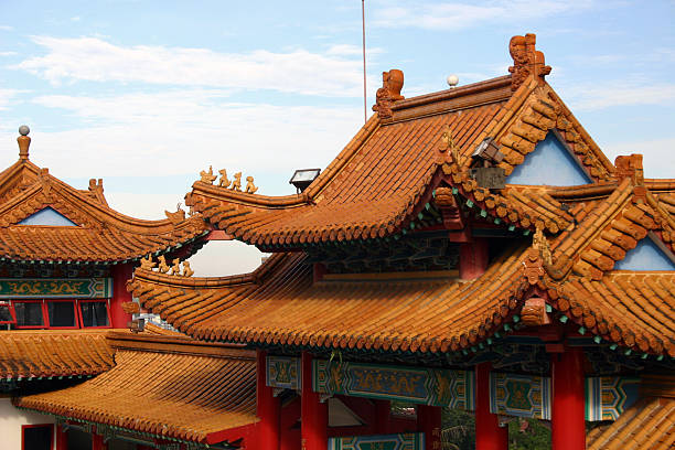 istock Beautiful Chinese Temple Rooftop 133910177
