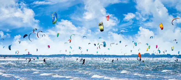 Photo of Kitesurfen op de Noordzee