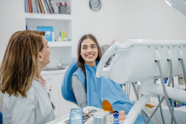 istock Young woman at the Dentist 1339106762