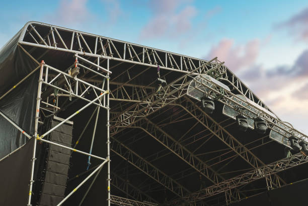 istock Stage for a concert in the open air. 1339115749