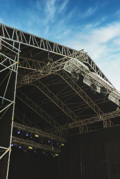 istock Stage for a concert in the open air. 1339115762