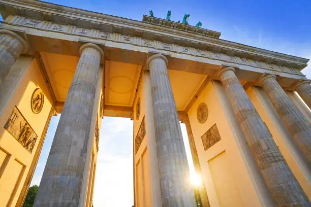 Berlin Brandenburg Gate Brandenburger Tor in Germany