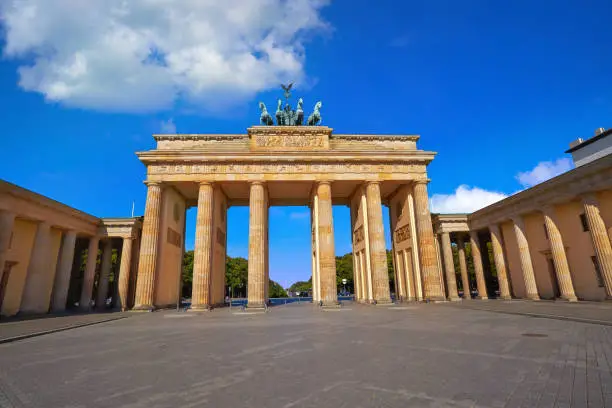 Berlin Brandenburg Gate Brandenburger Tor in Germany