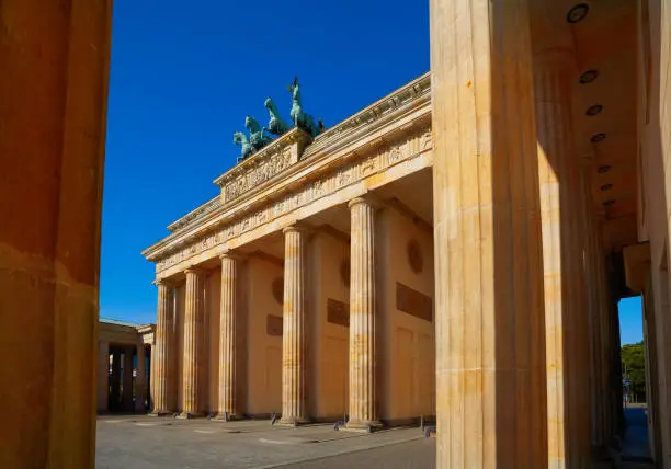 Berlin Brandenburg Gate Brandenburger Tor in Germany