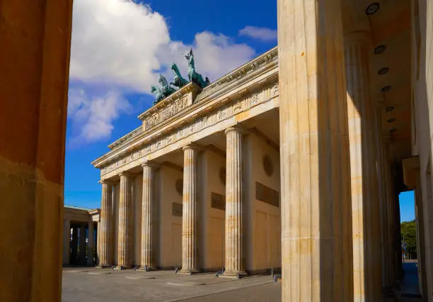 Berlin Brandenburg Gate Brandenburger Tor in Germany