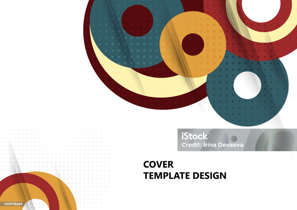 Disk Pattern Backgrounds Geometric Modern Backgrounds Abstract Pattern Of Rings Disk Template ...