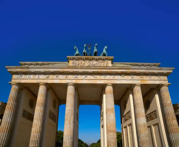 Berlin Brandenburg Gate Brandenburger Tor in Germany