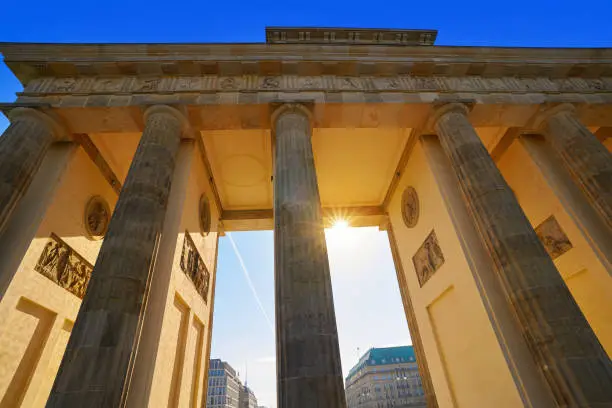 Berlin Brandenburg Gate Brandenburger Tor in Germany