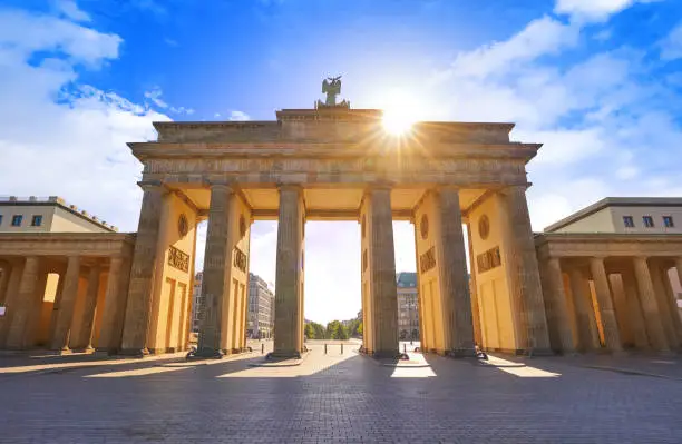 Berlin Brandenburg Gate Brandenburger Tor in Germany