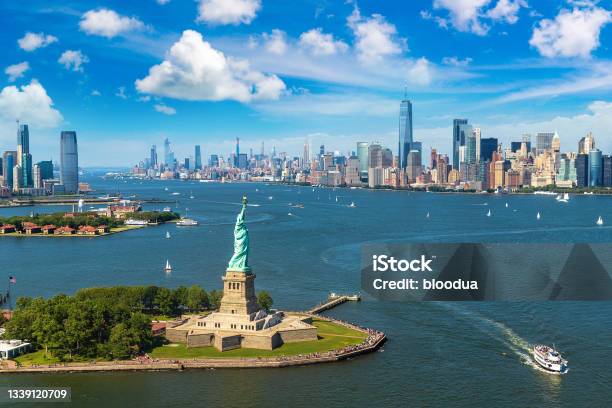 Statue Of Liberty N New York Stock Photo - Download Image Now - New York City, Statue of Liberty - New York City, Statue