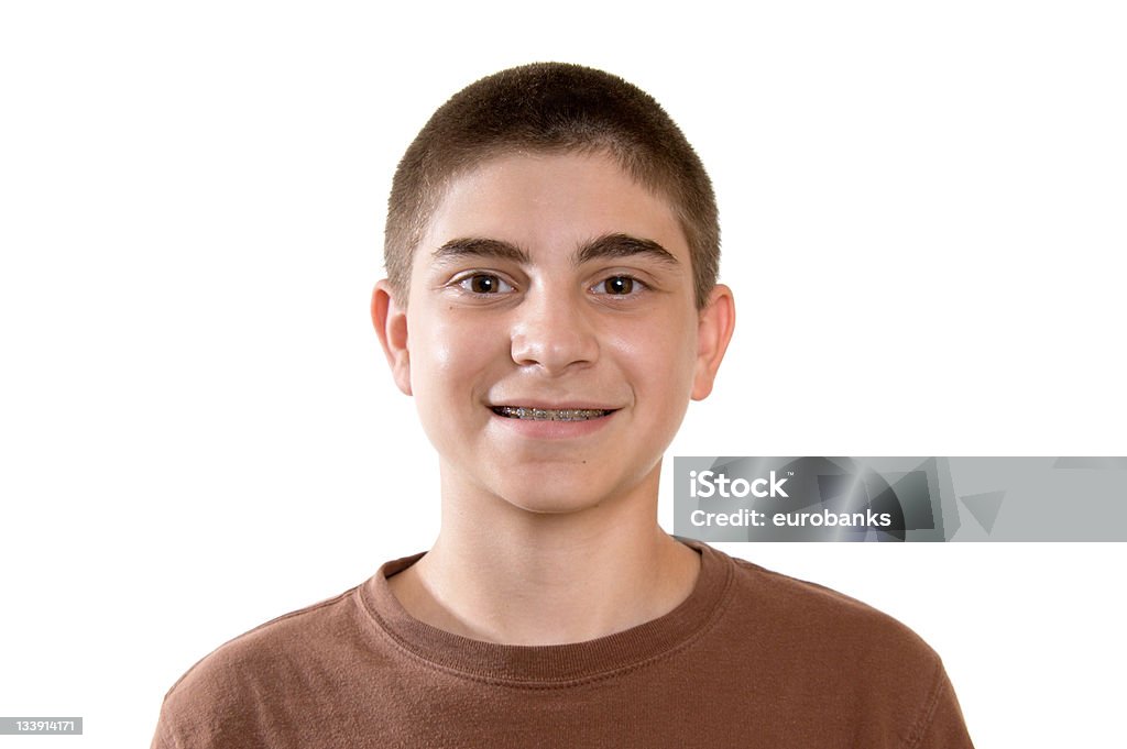 Retrato de menino pré-adolescentes - Foto de stock de 12-13 Anos royalty-free