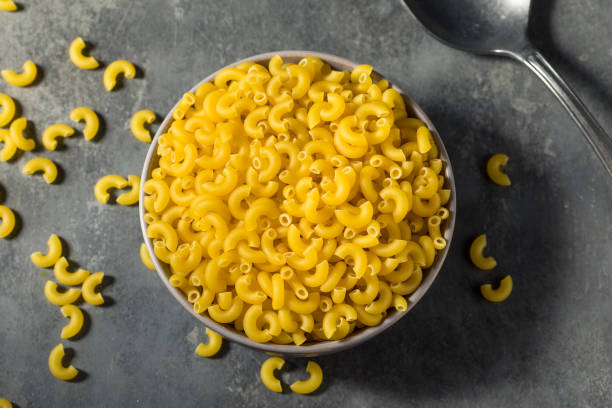 istock Dry Organic Elbow Macaroni Pasta 1339144429