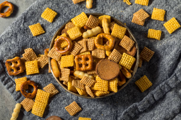 istock Homemade Salty Party Snack Mix 1339144486