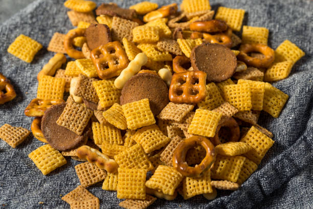 istock Homemade Salty Party Snack Mix 1339144511