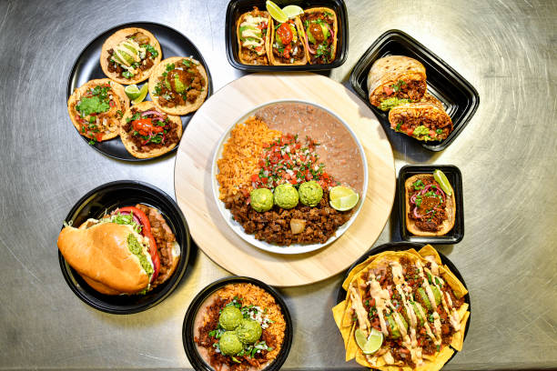 istock Assorted vegan Mexican food 1339153080