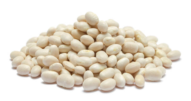 istock Pile of Navy Beans 1339156947