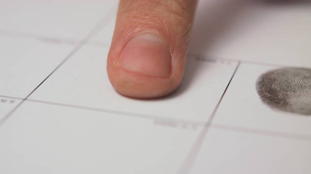 istock filling form macro fingerprint registration finger print form paperwork 1339160205