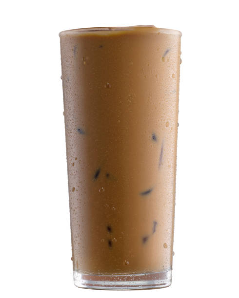 ミルクコーヒー - milk shake coffee latté cold ストックフォトと画像