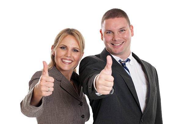 istock Business Team with Thumbs Up 133918023