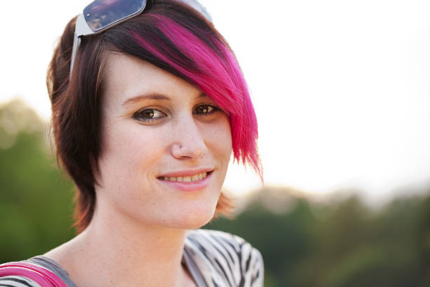 istock Punk Girl Portrait 133918626