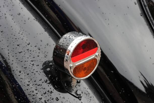istock Vintage car tail ligh 1339187215