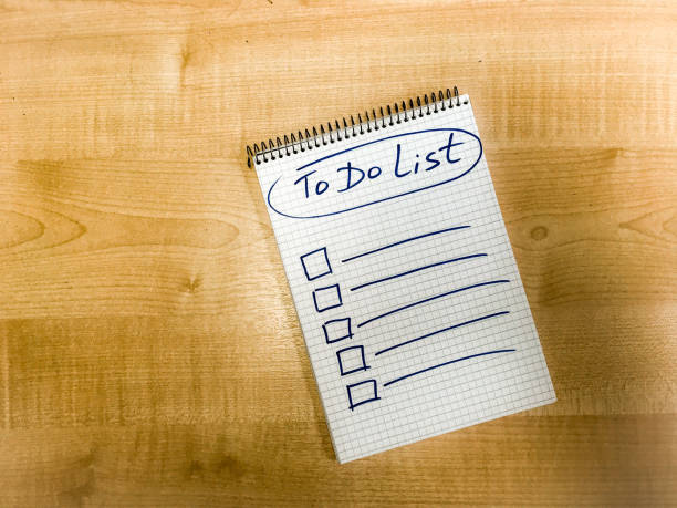 istock to do list checklist hand written on notepad paper lay on wooden table 1339198229