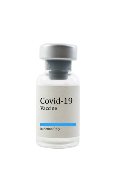 istock Covid-19 Vaccine isolated on white background 1339198265