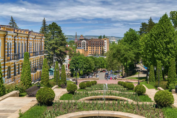 View of Kislovodsk, Russia