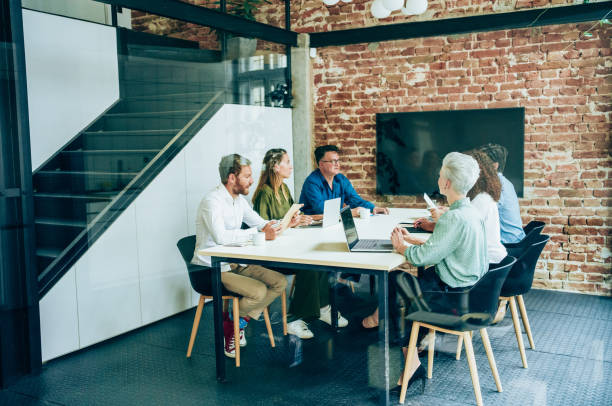istock Business people in meeting. 1339201108