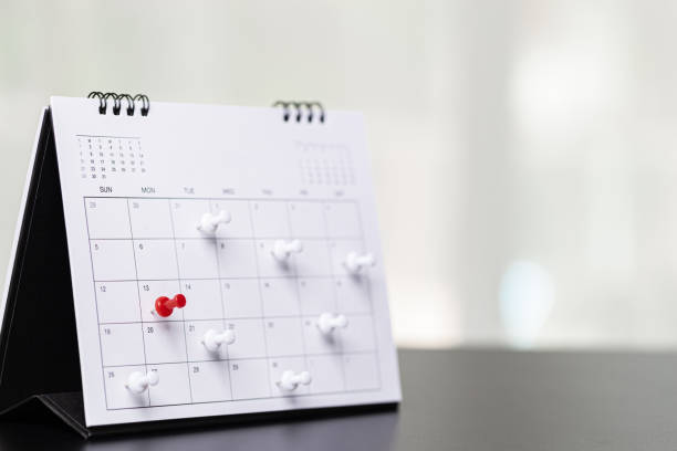 istock Calendar Event Planner is busy . 1339205869