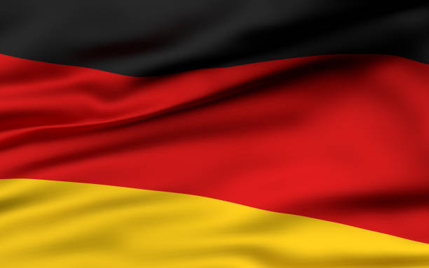 istock Silk Flag of Germany background 1339207171