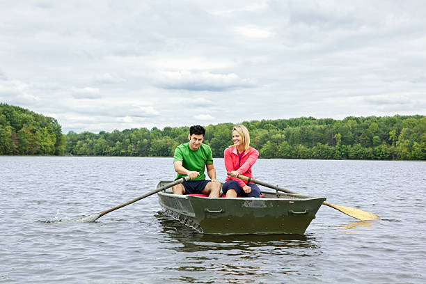 istock Couple in a Canoe 133921315