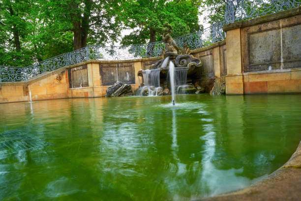 istock Delphinbrunnen Dolphin Fountain in Dresden 1339217591