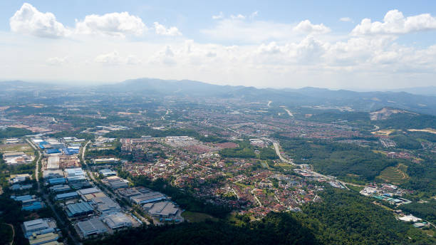 istock Aerial View of Rural City 1339217618