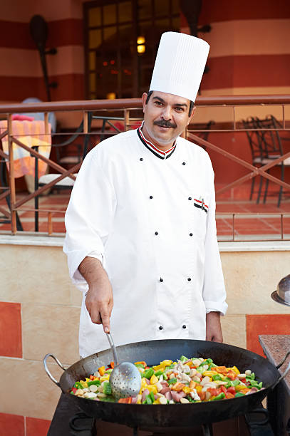 Couple of Latin cooks from Bogota Colombia, between 20 and 29 years old, catering for an event