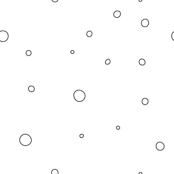 Vector illustration of Seamless vector winter pattern