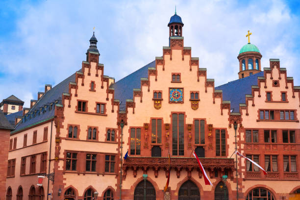 istock Frankfurt Romerberg square Old city Germany 1339235588