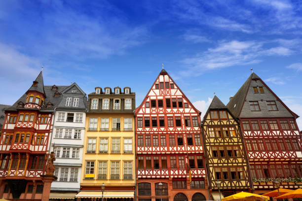 istock Frankfurt Romerberg square Old city Germany 1339237286