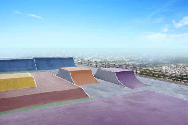 istock Skate or BMX playground 1339250174