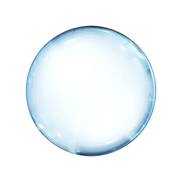 Photo of Bubble Isolated On White