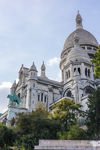 The Basilica of the Sacred Heart or Sacre-Coeur, is a Roman Catholic church in Paris, France