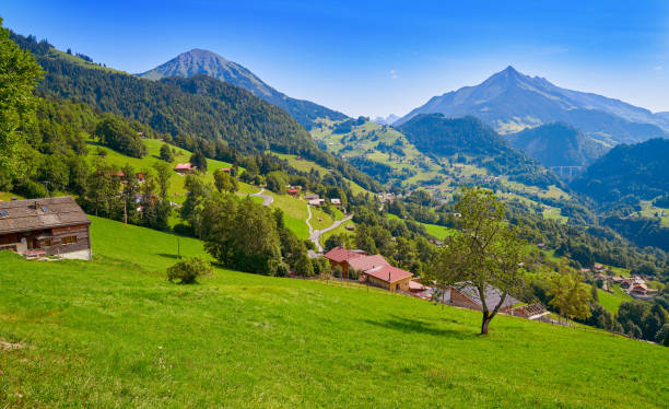 istock Leysin in Alps at Ormont Dessus in Switzerland 1339257776