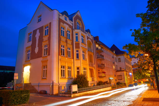 istock Nordhausen city at night in Thuringia Germany 1339261077