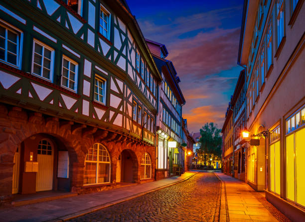 istock Nordhausen city at sunset in Thuringia Germany 1339261116