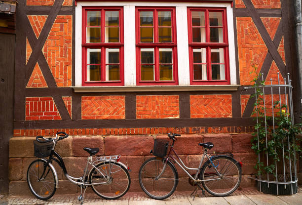 istock Nordhausen downtown facades in Thuringia Germany 1339261491