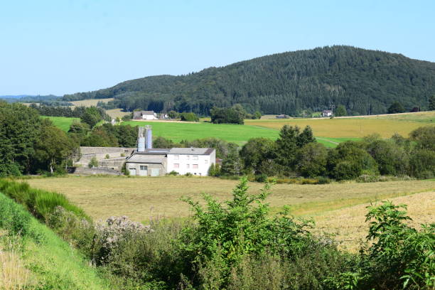istock Eifel landscape with a remote farm 1339270325