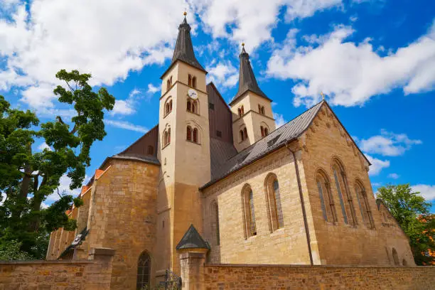 Nordhausen Holy Cross Cathedral in Thuringia Germany